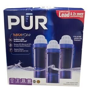 PUR MAXION 3 Pack Replacement Pitchers and Dispensers Filters Brand New